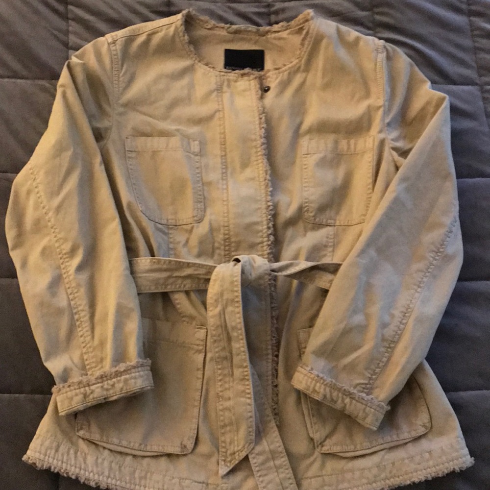 Banana Republic belted jacket